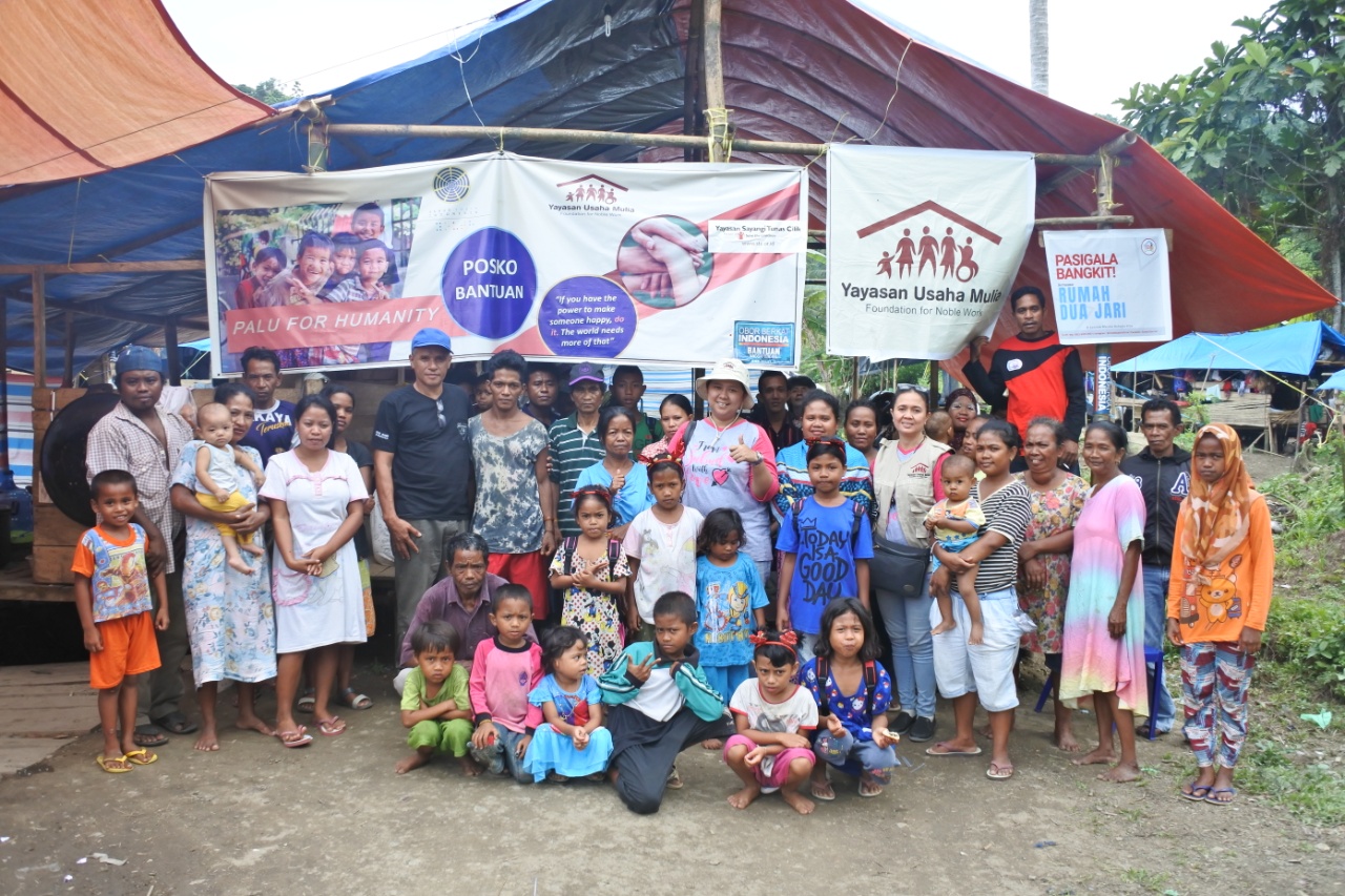 YUM, with the help of Global Giving, Susila Dharma Organizations, and individual donors were able to provide emergency relief packages to over 2,500 families in more than 17 villages.