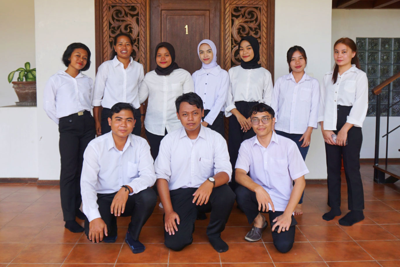 Our first batch of students have finished their 3-months internship, graduated from the program and have found jobs in the hospitality and tourism industry.